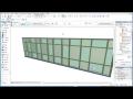 View ArchiCAD 17 New Features: 062 - Overriding surface settings of curtain wall panels and frames